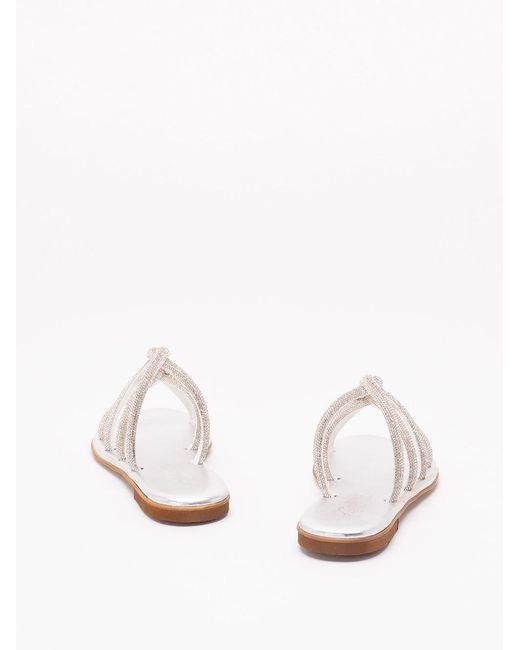 Kima White Sandals