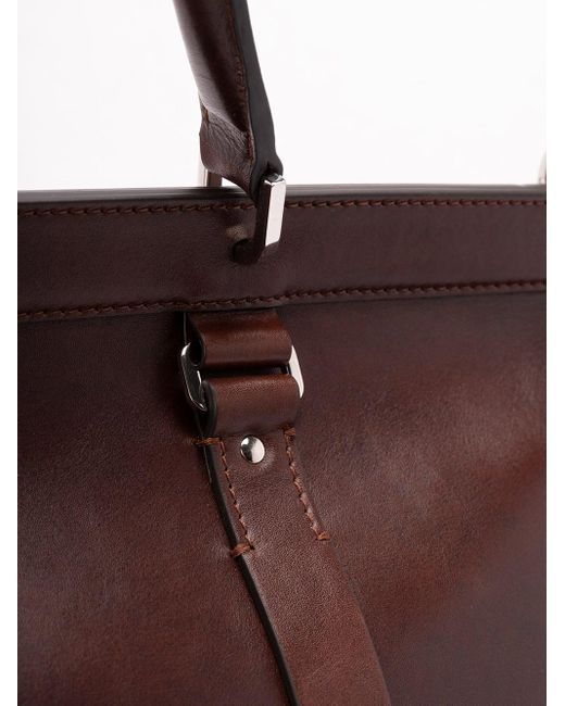 Brunello Cucinelli Brown Travel Bag for men