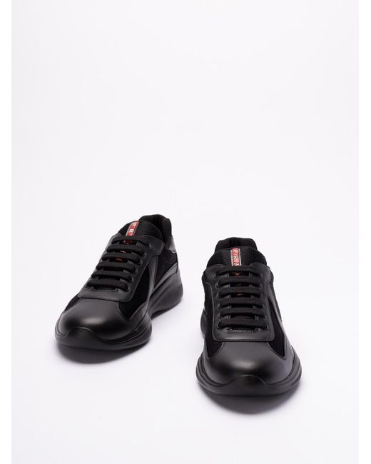 ` America`S Cup` Sneakers di Prada in Black da Uomo
