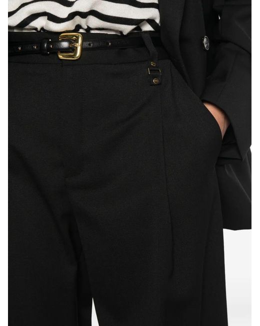 Elisabetta Franchi Black Pants
