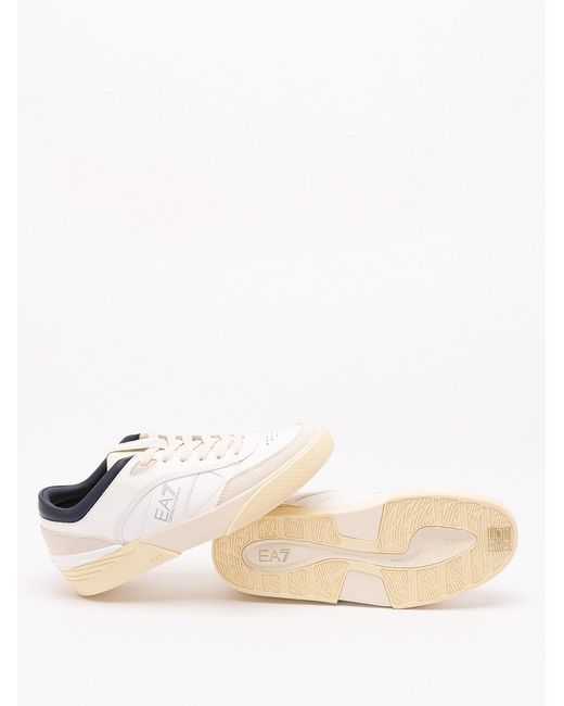 EA7 White Sneakers for men