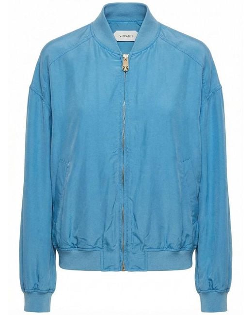 Versace Blue Blouson Overdyed