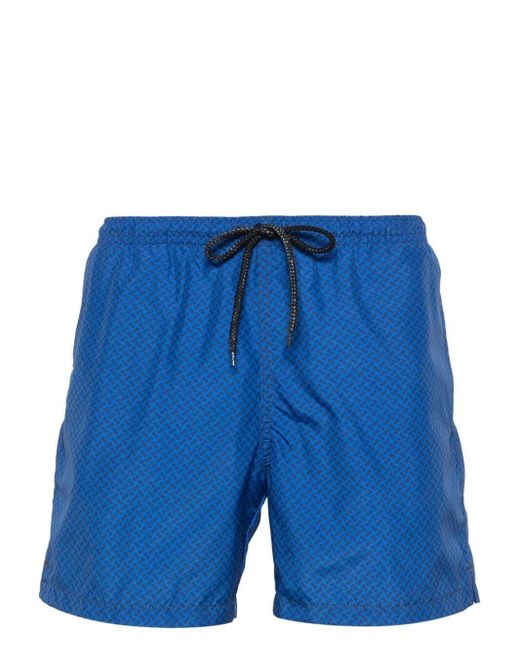 Drumohr Blue Swim Shorts for men