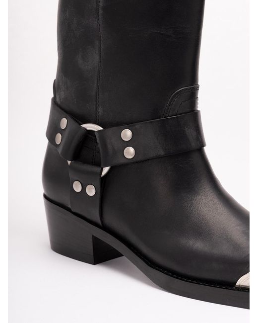 Paris Texas Black 'Roxy' Boots