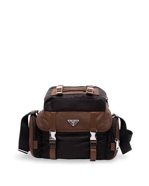 Prada Black Re-Nylon Shoulder Bag for men