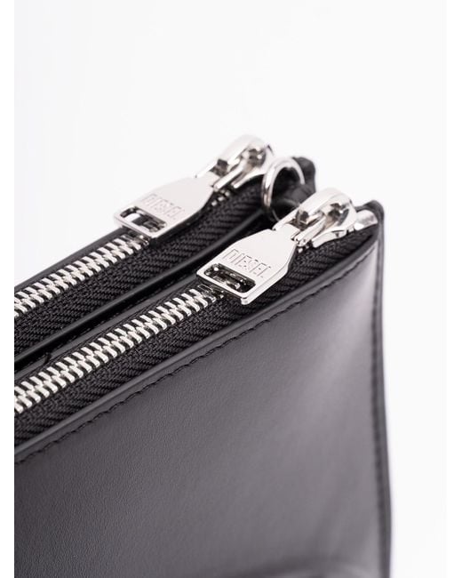 DIESEL Black '1Dr Twin' Crossbody Bag
