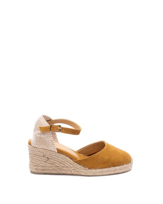 Castaner White 'Carol/6/002' Wedge Espadrilles