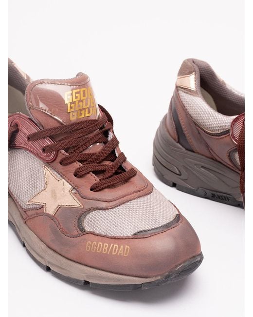 Golden Goose Deluxe Brand Brown 'Running Dad' Sneakers for men