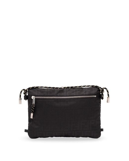 Fendi Black Medium Pouch for men