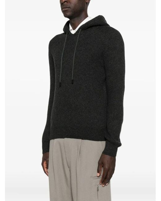 Tagliatore Black Sweater for men