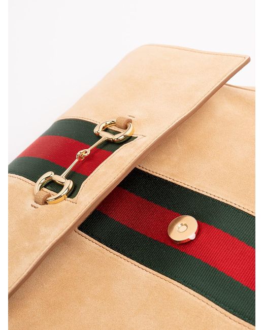 Gucci Natural Horsebit Web' Handbag