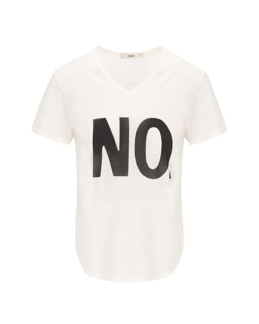 Fendi White T-Shirt