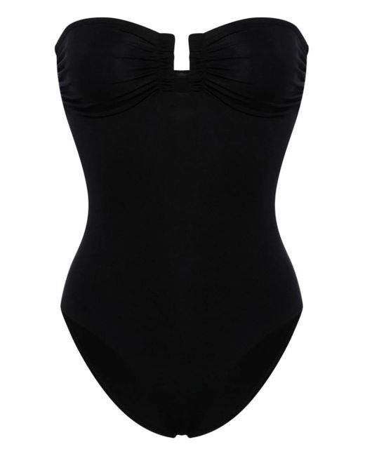 Eres Cassiopée Strapless Swimsuit in Black | Lyst