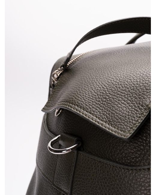 Orciani Black `Micron` Duffle Bag With Shoulder Strap for men