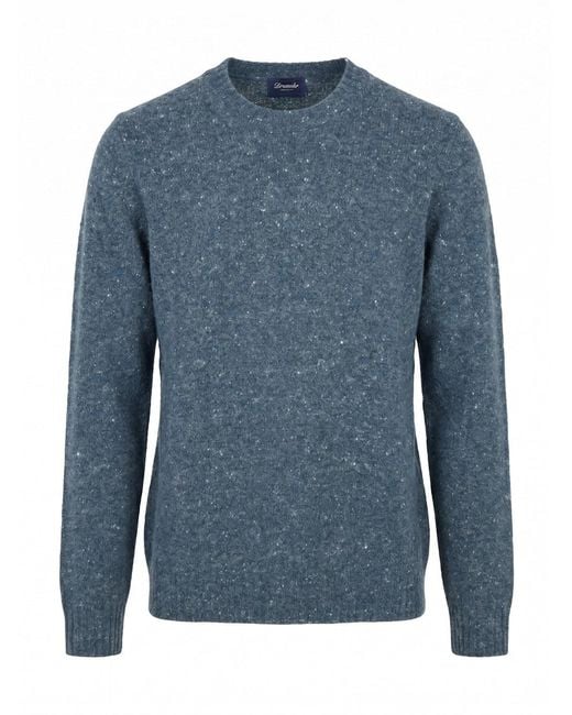 Drumohr Blue Sweater for men