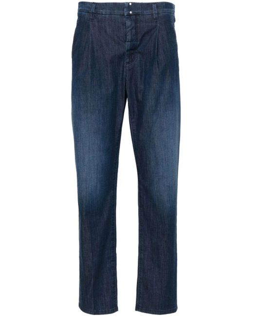 Incotex Blue `Special Denim Str` Jeans for men