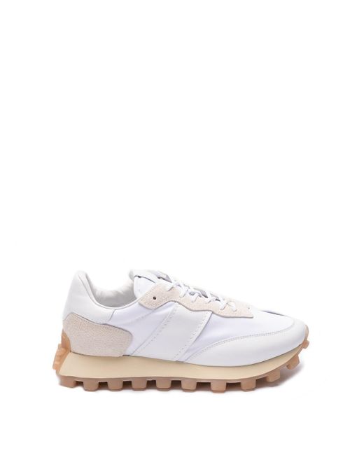 Tod's White `1T` Sneakers for men