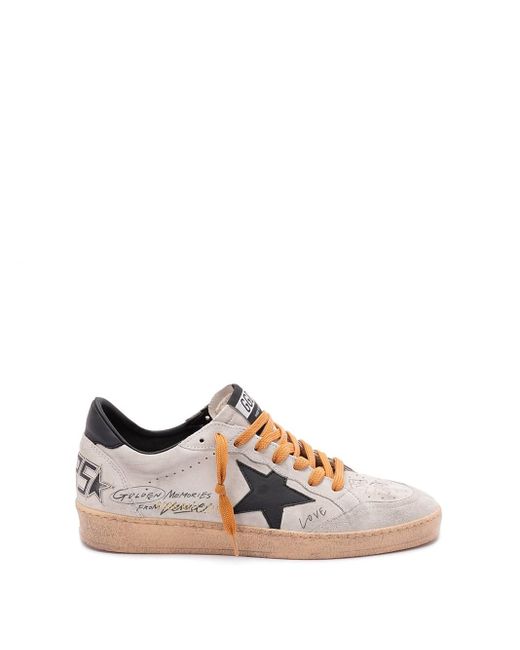 Golden Goose Deluxe Brand White 'Ball Star' Sneakers for men