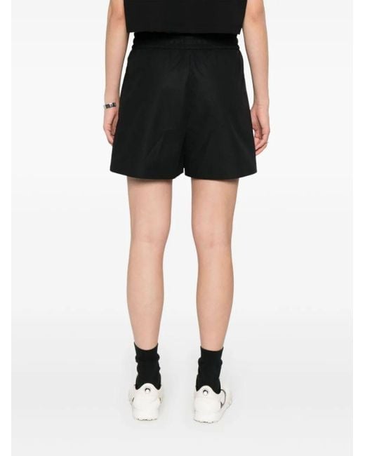 Shorts con applicazione di Moncler in Black