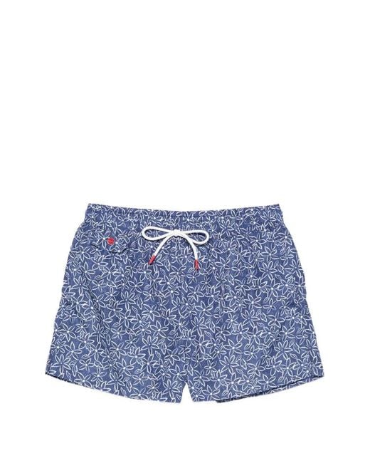 Kiton Blue Swimwear for men