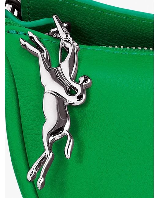 Longchamp Green `Smile` Small Crossbody Bag