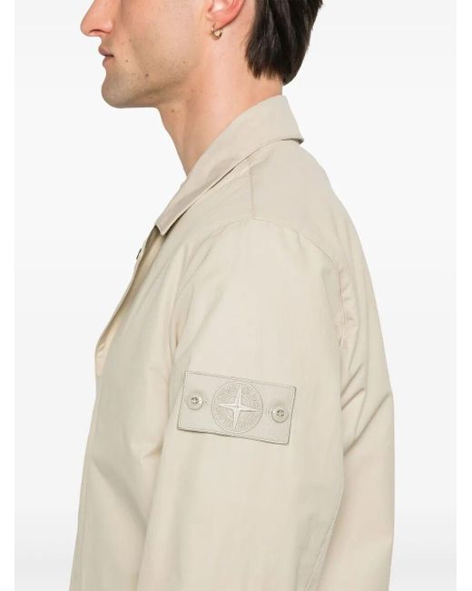 Stone Island Natural 'Ghost' Blazer for men