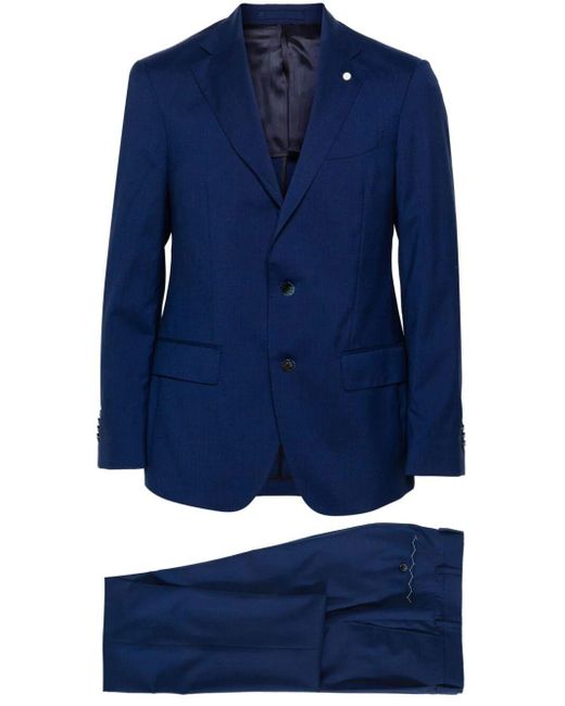 Luigi Bianchi Suit in Blue for Men | Lyst
