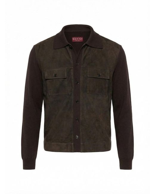 Gucci Black Long Sleeve Shirt for men