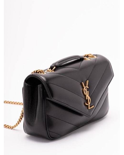 Saint Laurent Black 'Loulou' Small Bag
