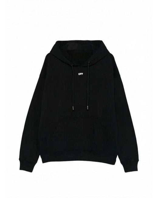 Off-White c/o Virgil Abloh Black Off '3D Spray Arrow Skate' Hoodie for men