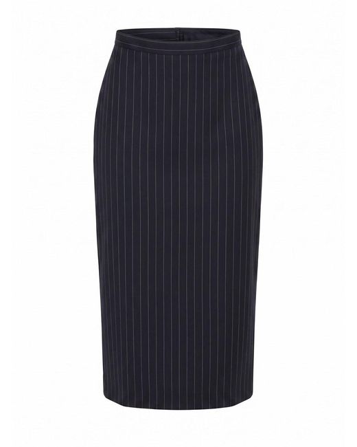 Givenchy Blue Midi Skirt