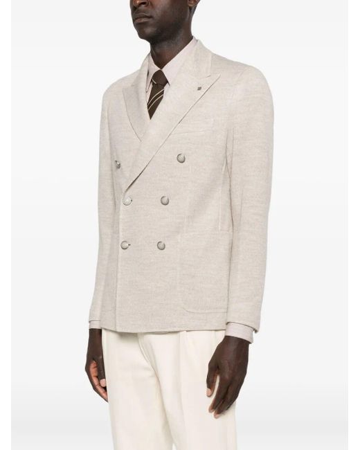 Tagliatore White 'Montecarlo' Blazer for men