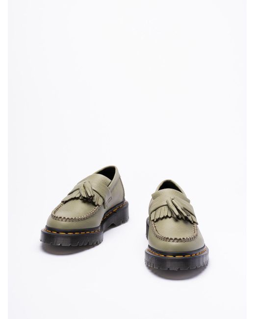 `Adrian` Loafers di Dr. Martens in Green
