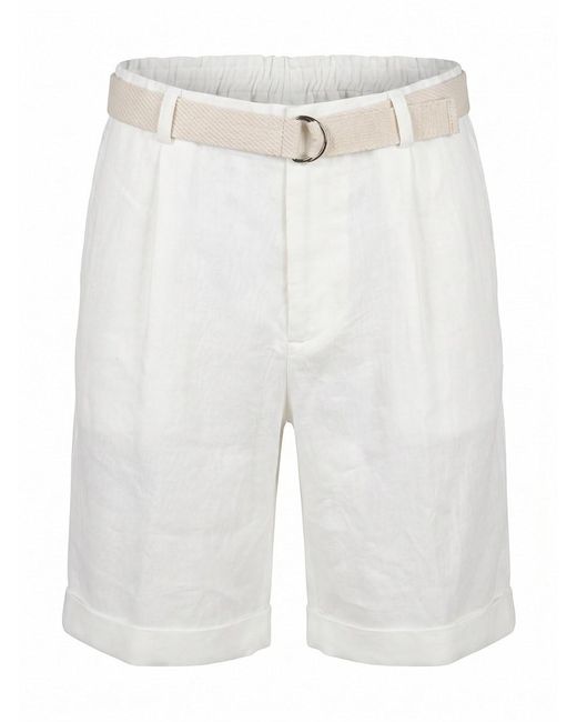 Drumohr White Bermuda Shorts for men