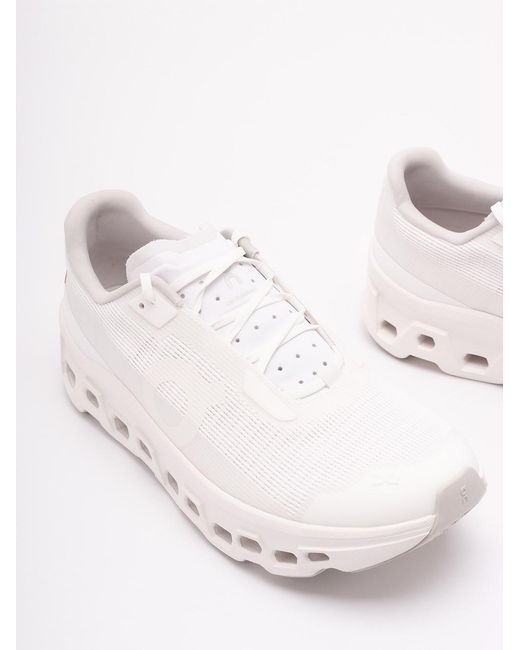 On Shoes White 'Cloudmonster Void' Sneakers for men