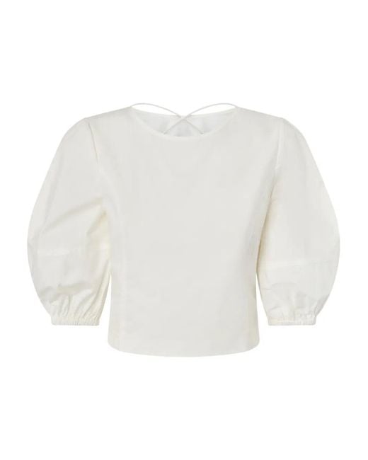 Pinko White 'Acireale' Blouse