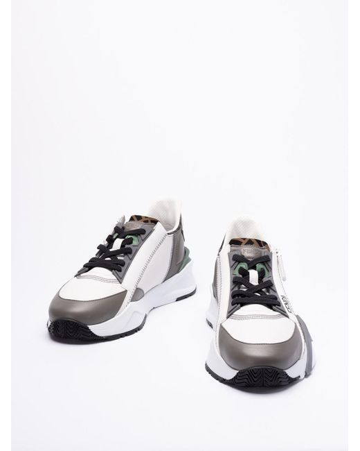 Sneakers low-top Flow di Fendi in White da Uomo