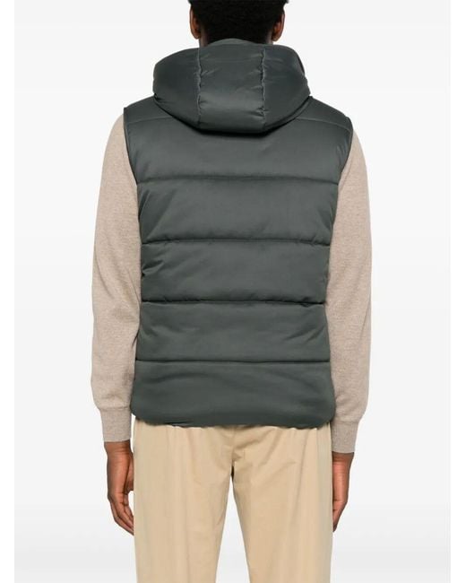 Kiton Black Vest for men