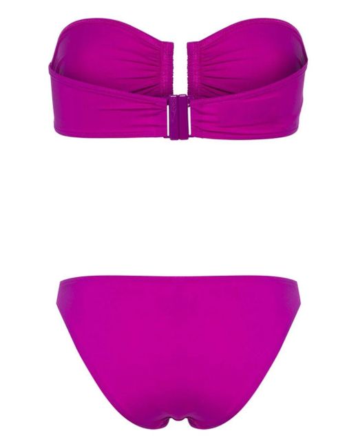 Bikini a fascia di Eres in Purple