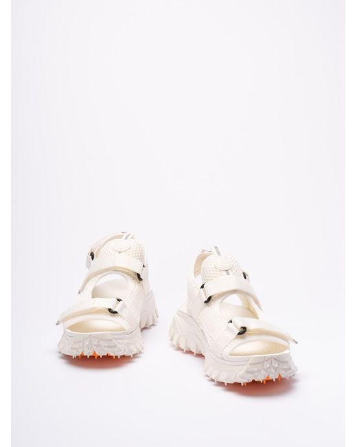 `Trailgrip Vela` Sandals di Moncler in White