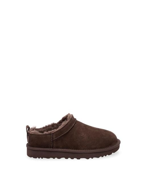 Ugg Brown Classic Micro Slippers