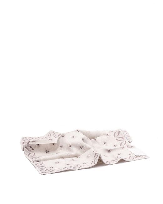 Brunello Cucinelli Multicolor Pocket Square for men