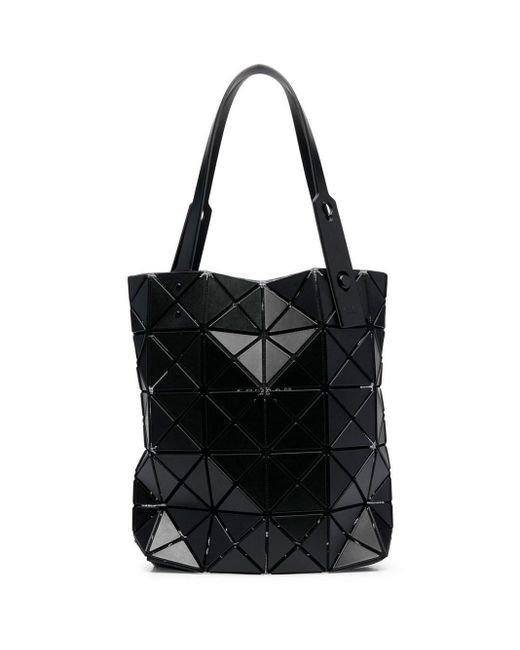 Bao Bao Issey Miyake `lucent Boxy` Tote Bag in Black | Lyst