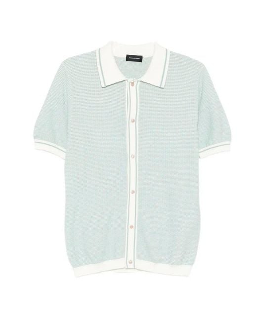 Tagliatore Blue Shirt for men