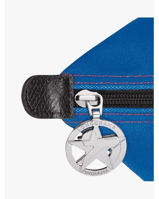 Longchamp Blue ` X Bob` Shoulder Bag