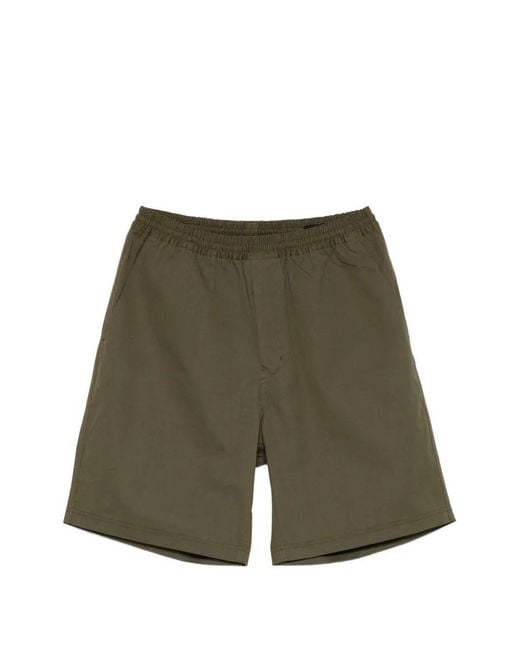 Prada Green Cotton Bermudas for men