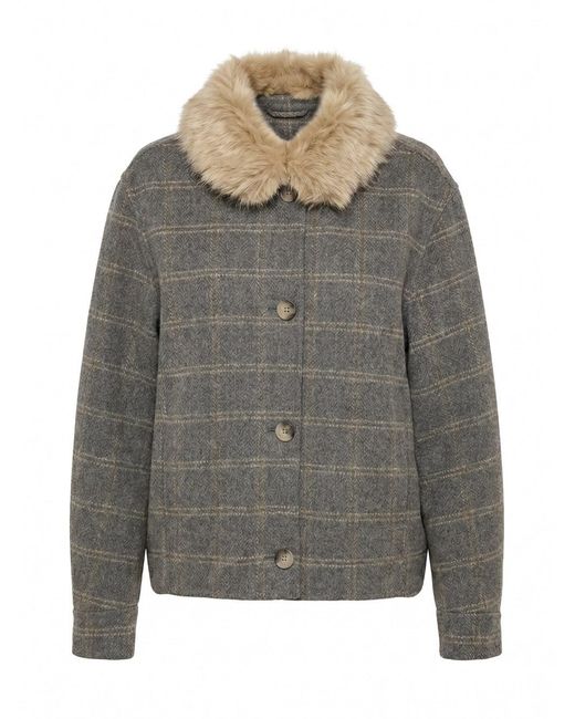 Twinset Gray Cape