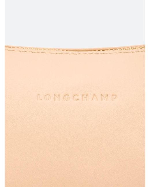 Longchamp Natural 'Looong' Large Shoulder Bag