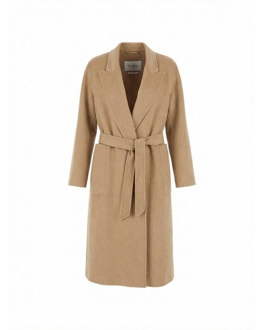 Max Mara Natural 'Ribelle' Coat