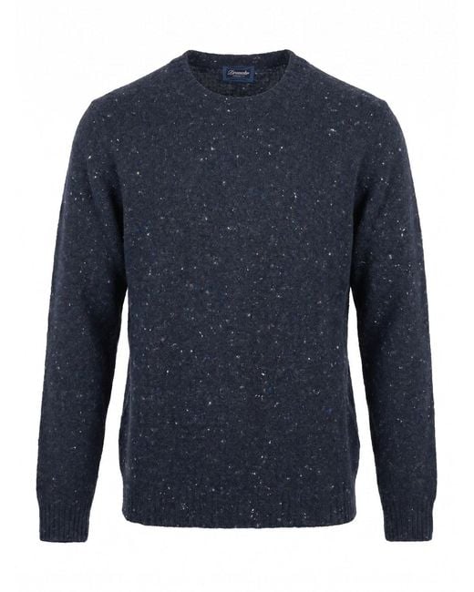 Drumohr Blue Sweater for men